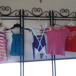 Size 6/6x Girls lot of tops